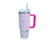 Born To Rally Tennis 30 Oz Tumbler - Love
