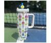 Born To Rally Pickleball 30 Oz Tumbler - Multi Paddle