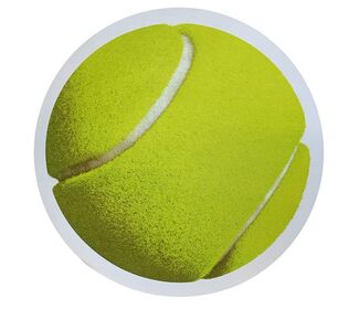 Tennis Ball Car Magnet