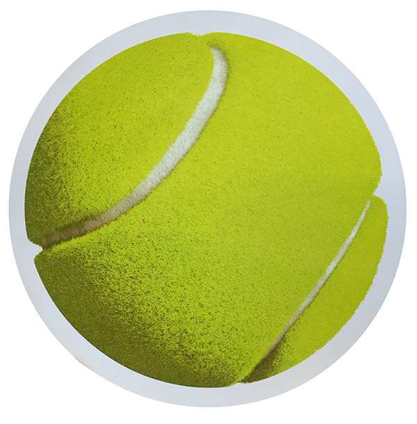 Tennis Ball Car Magnet