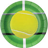 Tennis 9" Paper Plates (8X)