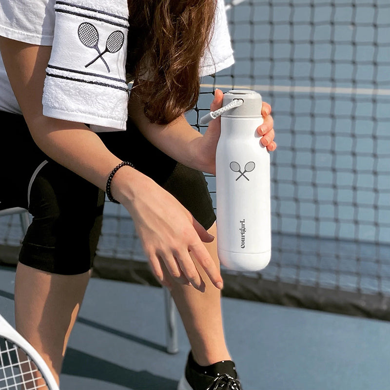 Courtgirl Matchtime Bottle (20 Oz) (White)