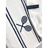 Courtgirl Matchtime Towel (White/Navy)