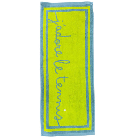 Courtgirl J'Adore Tennis Towel (Yellow)