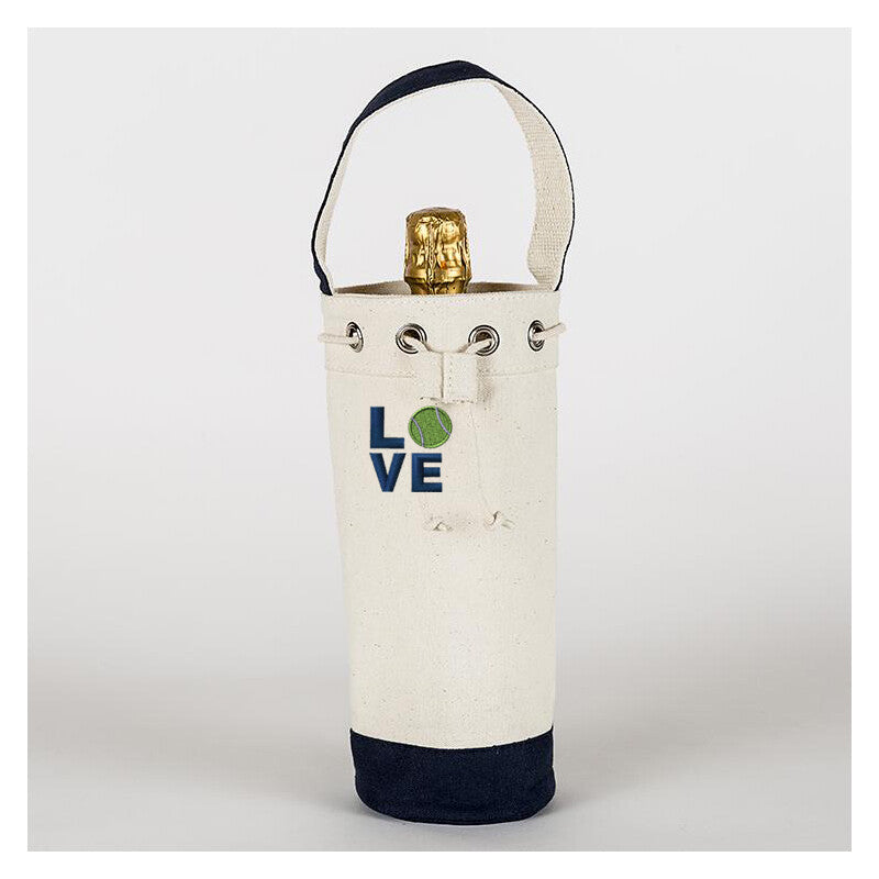 Love Tennis Single Wine And Champagne Bag Fromuth QG86-NVY-OS