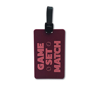 Game Set Match Bag Tag (1X)