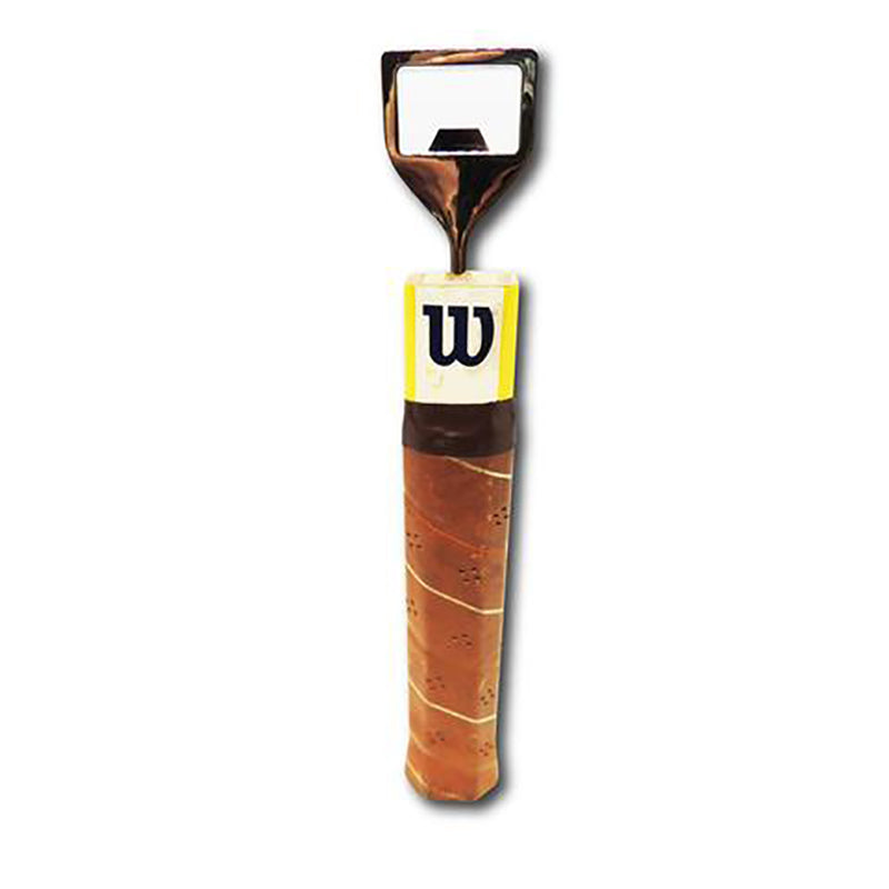 Antique Wooden Tennis Racquet Wine Bottle Stopper