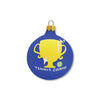Tennis Champ Holiday Ornament