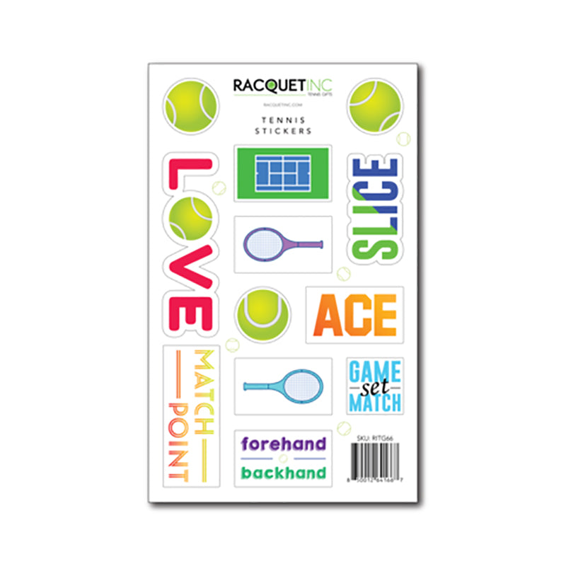 Tennis Sticker Sheet