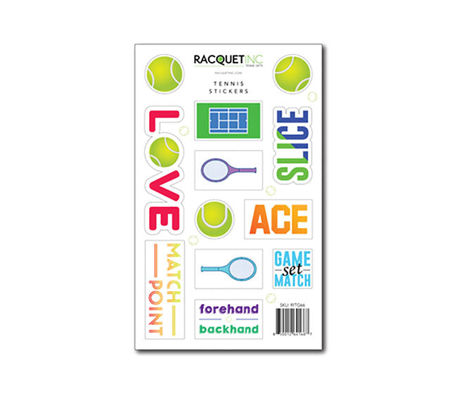 Tennis Sticker Sheet