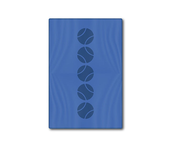 Tennis Towel (Tennis Balls) (Blue)