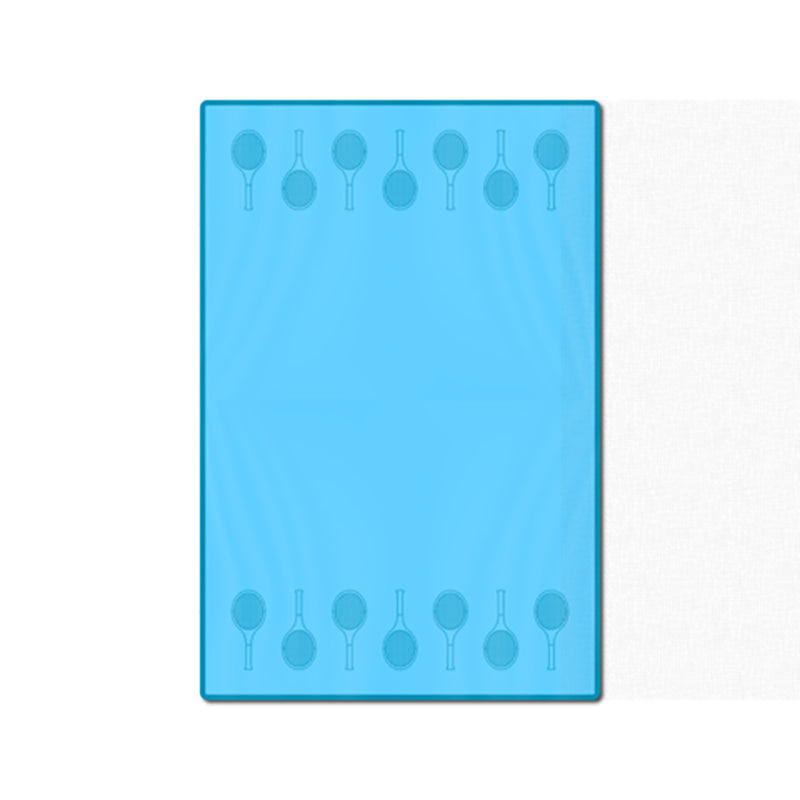 Tennis Towel (Racquets) (Teal)