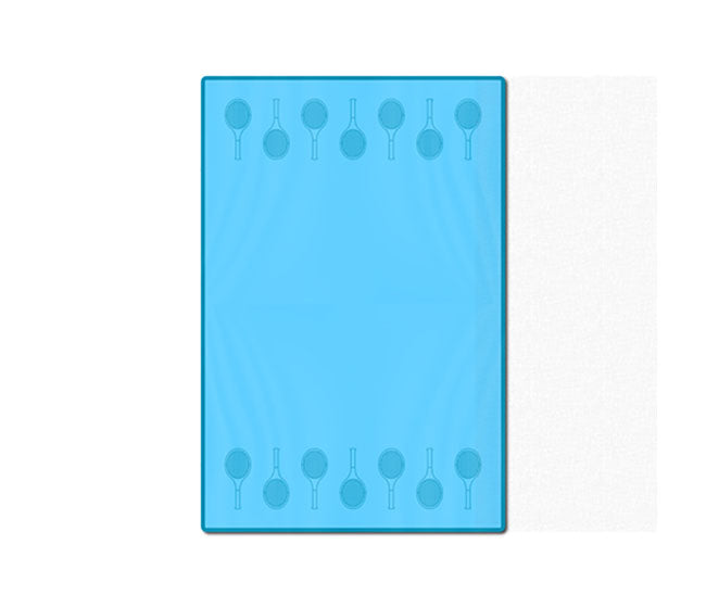 Tennis Towel (Racquets) (Teal)