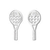 Tennis Racquet Earrings