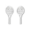 Tennis Racquet Earrings