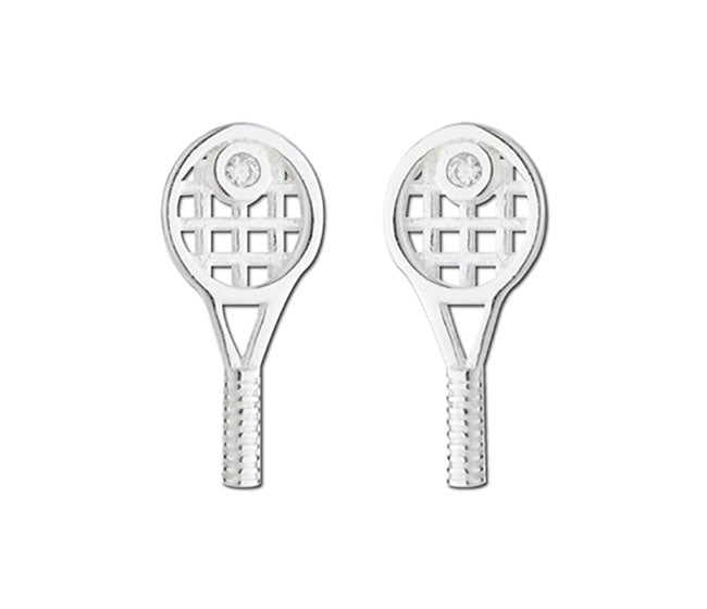 Tennis Racquet Earrings