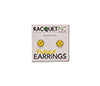Flat Pickleball Earrings