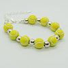 Tennis Ball Bracelet