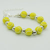 Tennis Ball Bracelet