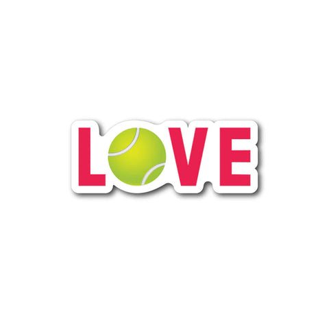 Tennis Love Magnet (Pink)