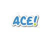 Tennis Ace Magnet (Blue)