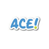 Tennis Ace Magnet (Blue)