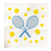 Crossed Racquet Cocktail Napkins (20X)