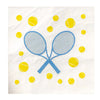 Crossed Racquet Cocktail Napkins (20X)