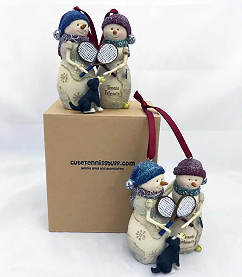 Tennis Friends Ornament