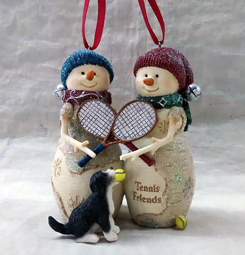 Tennis Friends Ornament