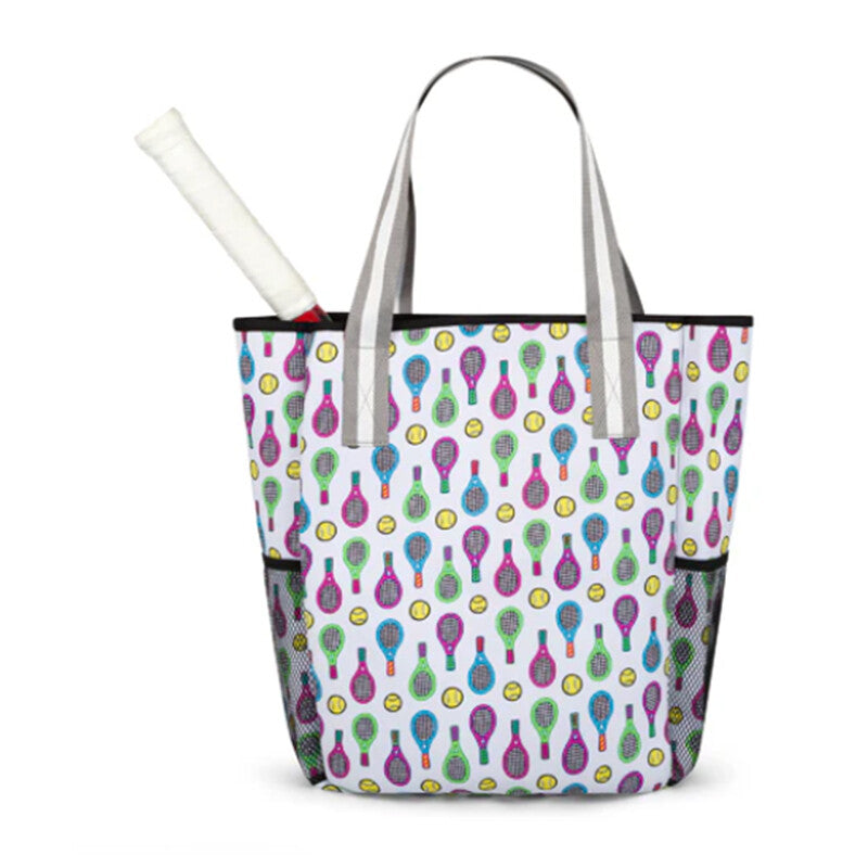 Neoprene Tennis Tote - Whimsey Racquet
