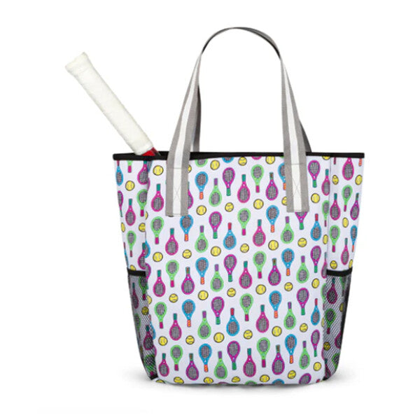 Neoprene Tennis Tote - Whimsey Racquet