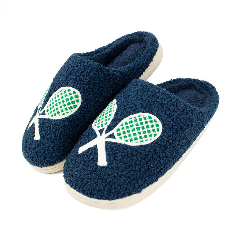 Queen Of The Court Tennis Slippers (W) (Navy)