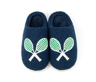 Queen Of The Court Tennis Slippers (W) (Navy)