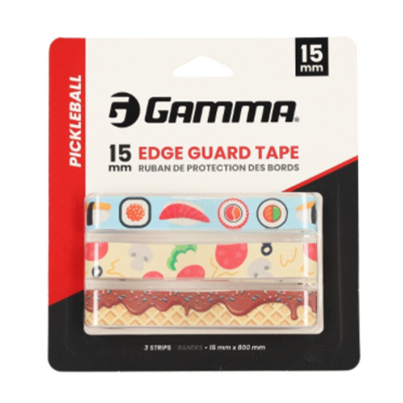 Gamma 15Mm Pickleball Edge Guard Tape (3X) (White) Gamma