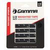 Gamma Weighted Tape Roll 1/2" (4X)