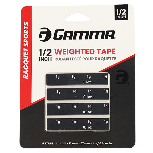 Gamma Weighted Tape Roll 1/2" (4X)