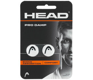 Head Pro Damp Tennis Dampener (2X) (White)