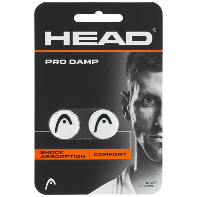 Head Pro Damp Tennis Dampener (2X) (White) HEAD