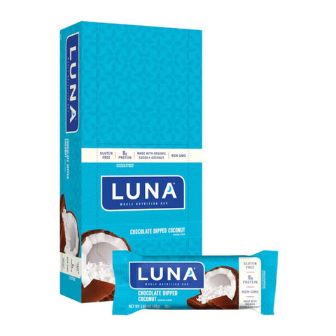 Luna Bar (Chocolate Dipped Coconut) (15/Case)