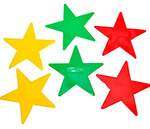 Big Stars Court Shapes (6X)