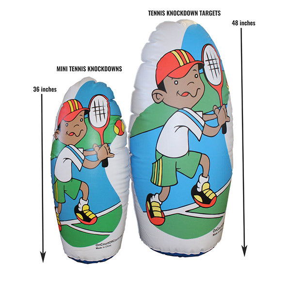 Knock Down Tennis Target (2X)