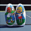 Mini Knock Down Tennis Targets (2X)