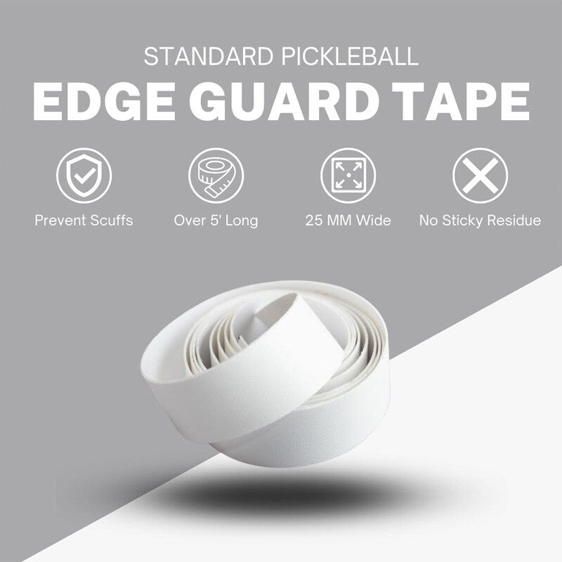 Pickleball Effect Edge Guard Tape (1X) (Standard) (White) Pickleball Effect
