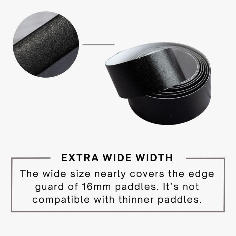 Pickleball Effect Edge Guard Tape (1X) (Wide) (Black)