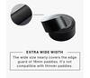 Pickleball Effect Edge Guard Tape (1X) (Wide) (Black)