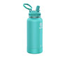 Takeya Pickleball Insulated Water Bottle W/Straw Lid (32Oz)(Teal)