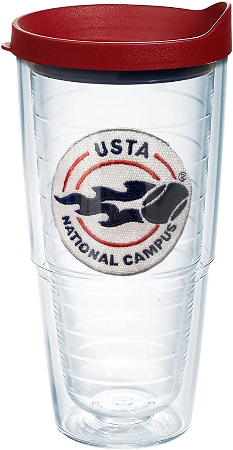 Usta Tervis Tumbler 24 Oz. (Red)