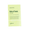 Usta Rules Of Tennis 2026 Handbook