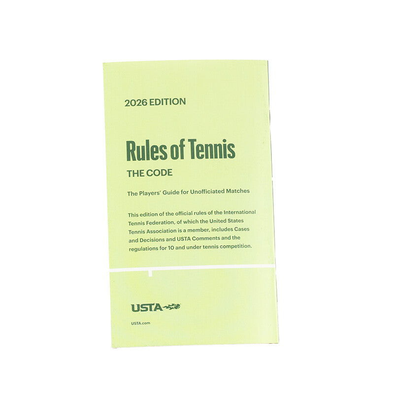 Usta Rules Of Tennis 2026 Handbook